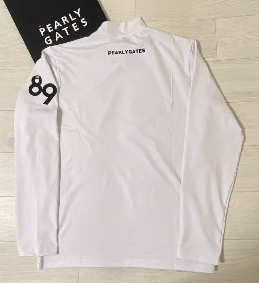 新品 正規品 パリーゲイツ89 裏毛起毛 厚手 極暖 白 サイズ5 L