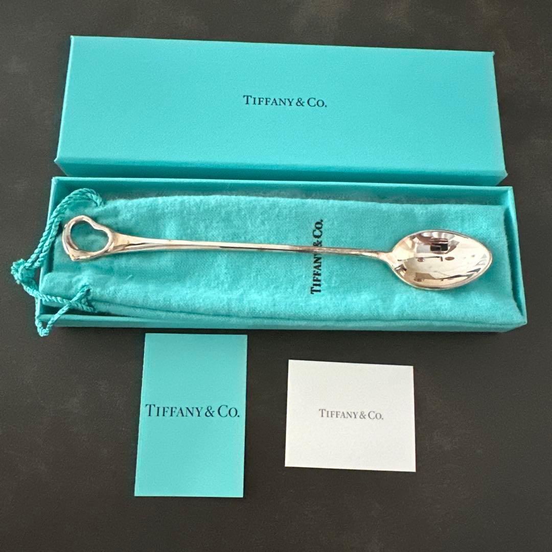 Tiffany オープン ハート フィーディング スプーン