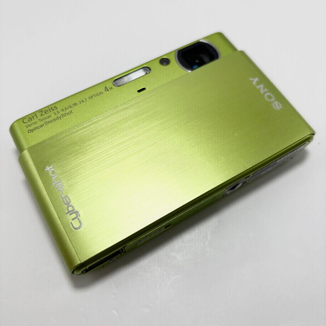 SONY Cyber-shot DSC-T77 グリーン デジタルカメラ