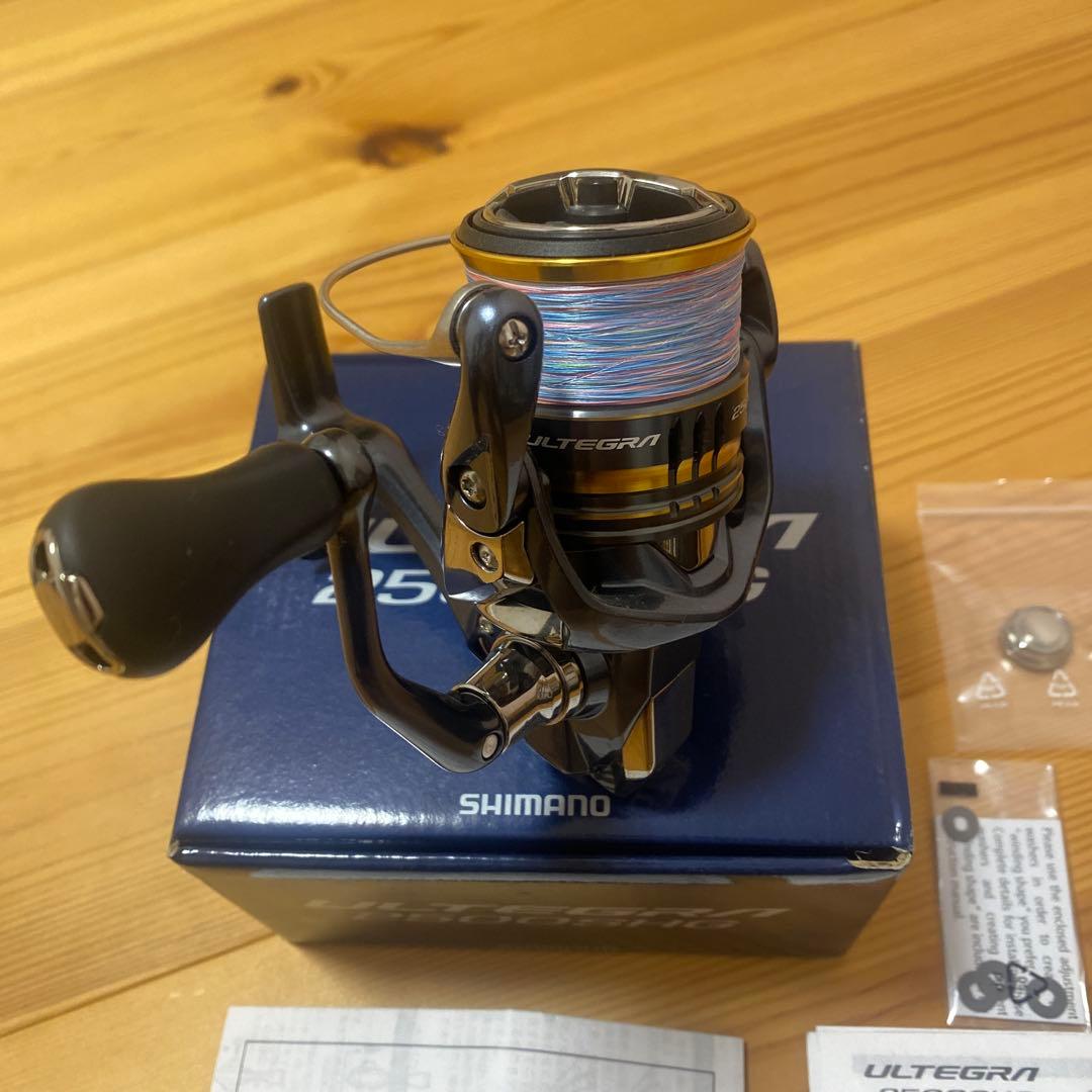 21アルテグラ　2500SHG スピニングリール　リールスタンド付