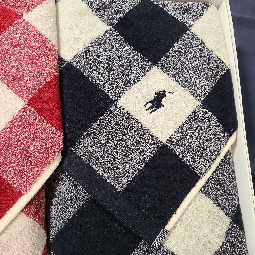 RALPH LAUREN　ポロ ラルフローレン バスタオルセット