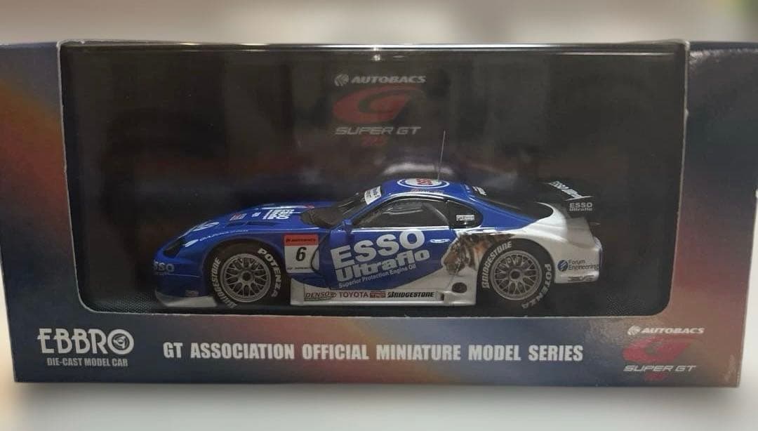 貴重品EBBRO 1/43 ESSO Ultraflo TOYOTA Supra