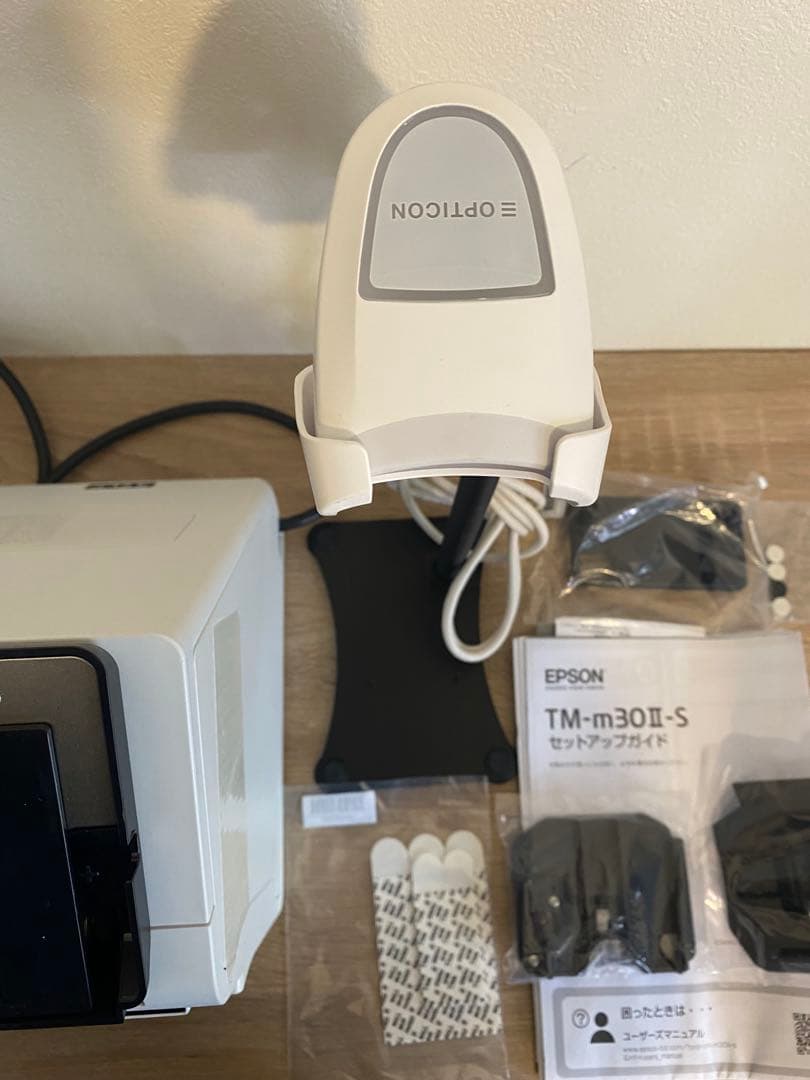 最安値‼︎レシートプリンター内蔵タブレットスタンド TM-m30II-S⭐︎おまけ有