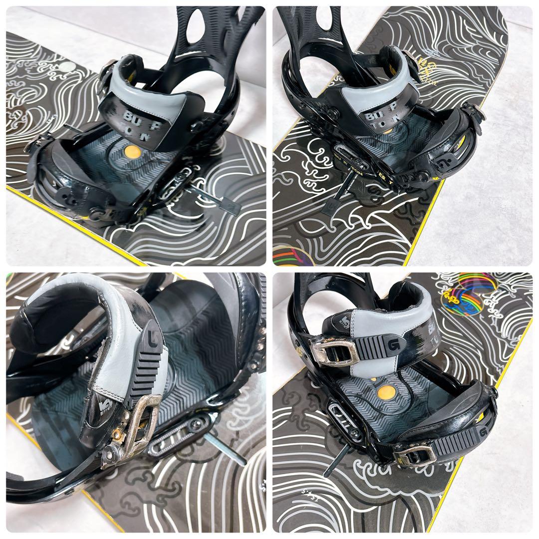 希少 バートン x8ch スノーボード2点セット　グラトリ　良品　Wax済