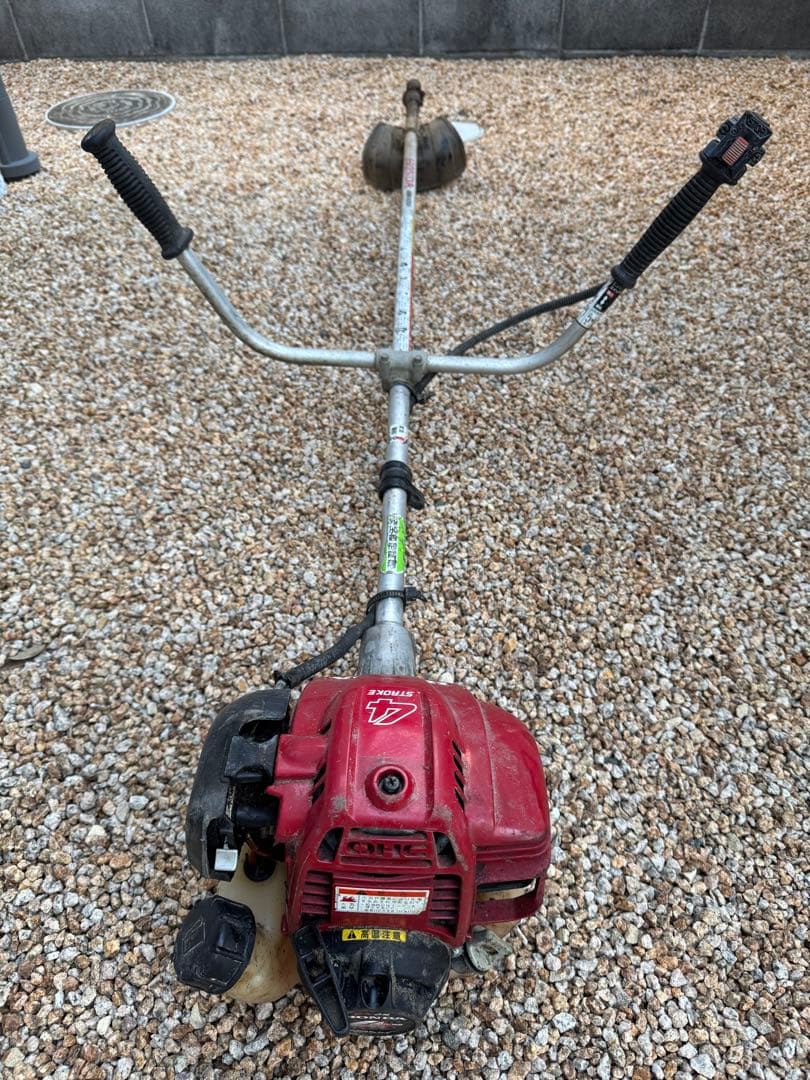 動作確認済　一発始動　ホンダ　GX25　4ストローク　エンジン草刈機