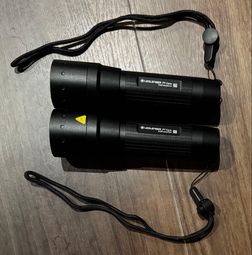 レッドレンザー　P7 core 2本セット　LEDLENSER