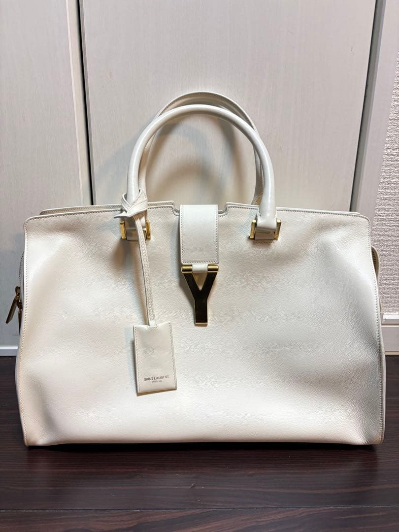 【YVES SAINT LAURENT】 クラシック Yライン カバス