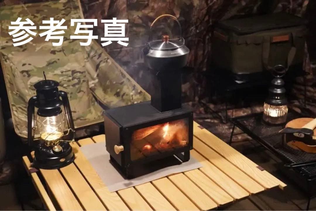 テーブルエース（ブラック/専用バッグ付き） ミニ薪ストーブ NCAMP