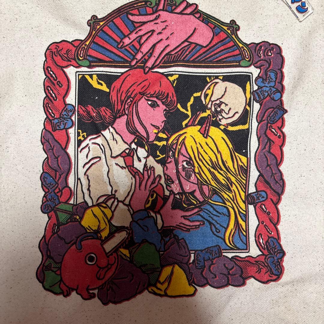 チェンソーマン 原田ちあき コラボ トートバッグ