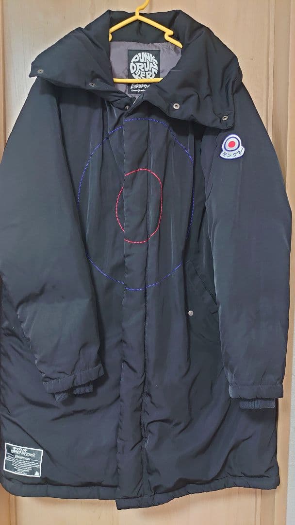 PUNK DRUNKERS(パンクドランカーズ) ブラックダウンジャケット