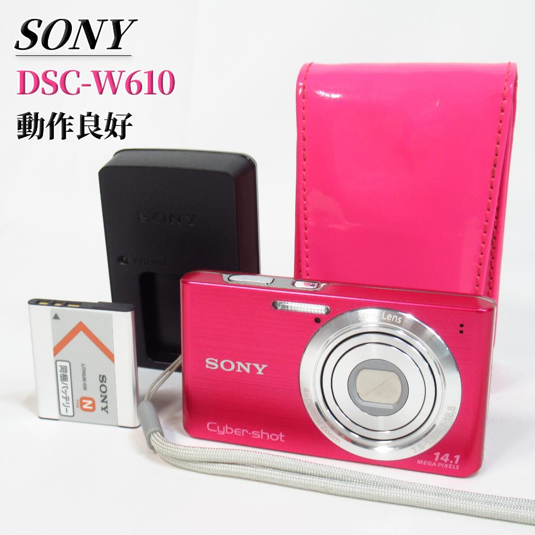 【美品】SONY Cyber-shot DSC-W610 コンデジ 動作確認済み
