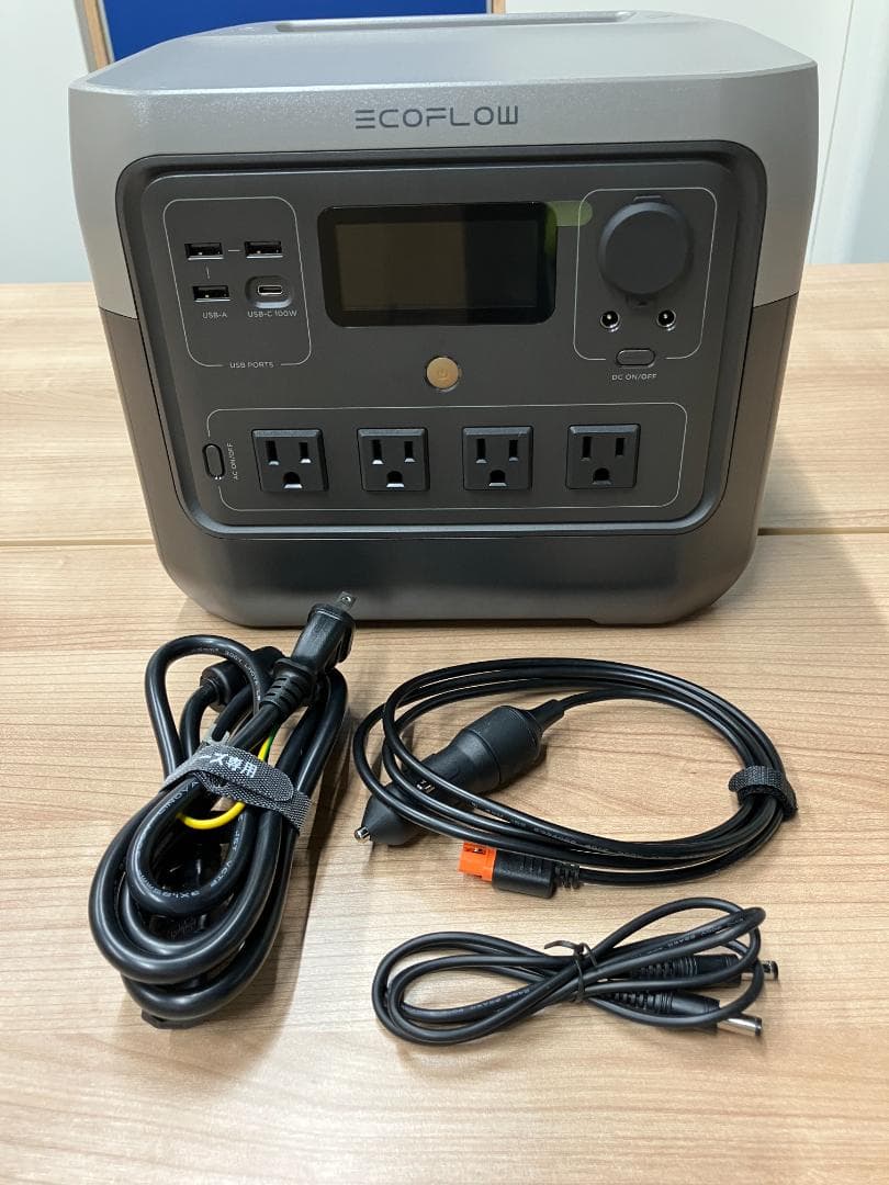 【動作確認のみ】ECOFLOW  2 Pro ポータブル電源