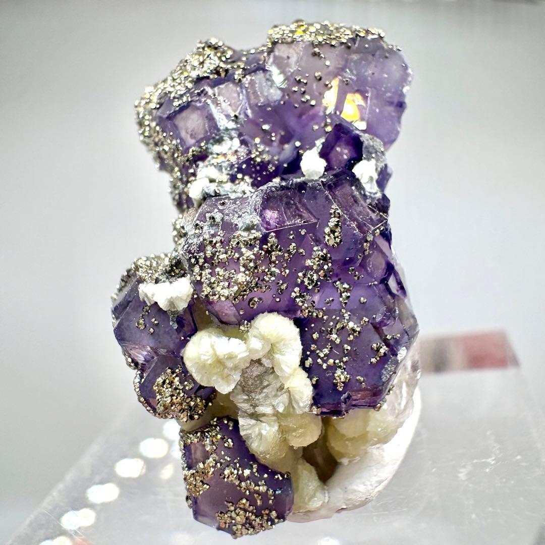 545 中国 内モンゴル産 フローライト&パイライト