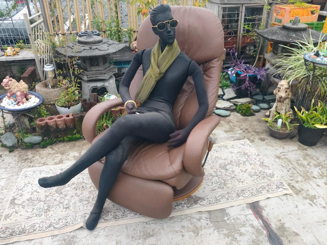 (至福の時) カリモク☆ampio☆本革リクライナーPチェア（35.8万)