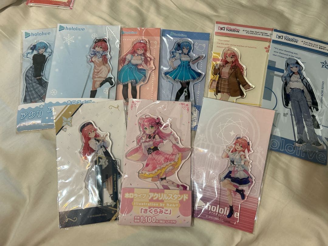 さくらみこ 星街すいせい アクスタ まとめ売り みこめっと