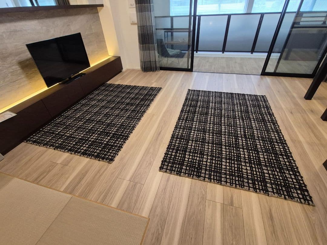 ひ*ぱ様 ACTUS Knot | LILIE TWEED ラグ 長方形 展示品