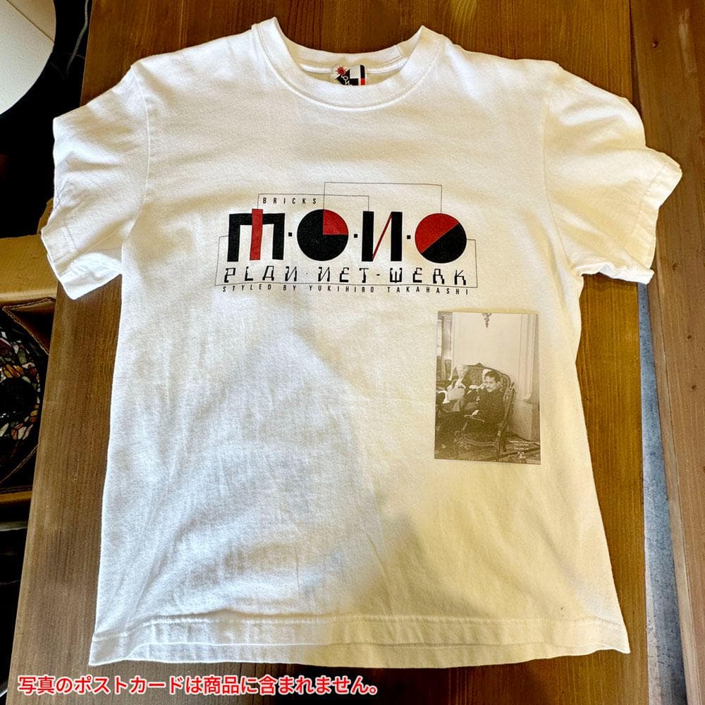 復刻版Bricks-Mono Tシャツ/白(2024.6/6~6/9限定販売品)