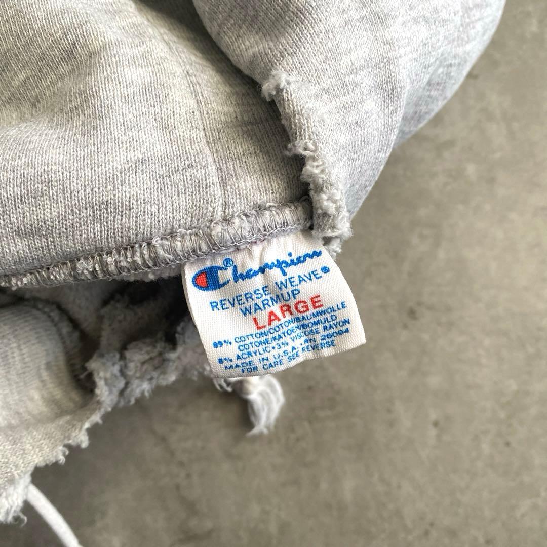 スペシャル雰囲気◎80sチャンピオンRISDリバースウィーブUSA製パーカーL