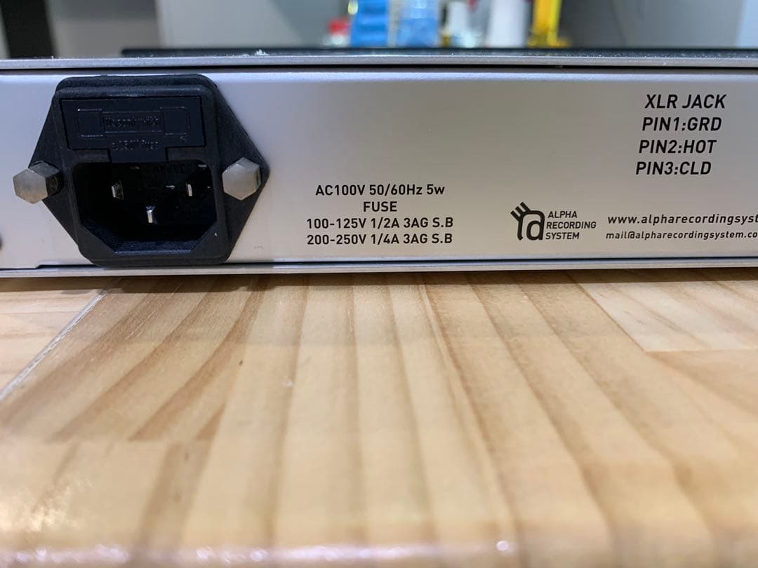 DJ機材 alpha recording system MODEL 3500