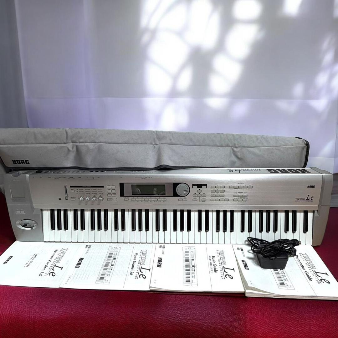 ☆動作品美品 KORG TRITON Le76 76鍵盤シンセサイザー ケース付