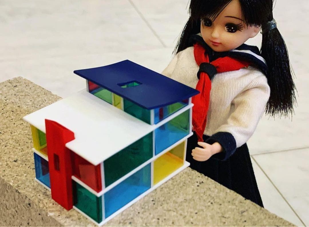 Nゲージ　ドールハウス　フィギュアに　1/64より小　ジオラマに　リカちゃんに