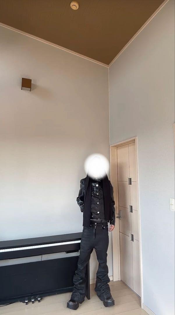 パンツ goar.archive strapped flare gami brrrsos