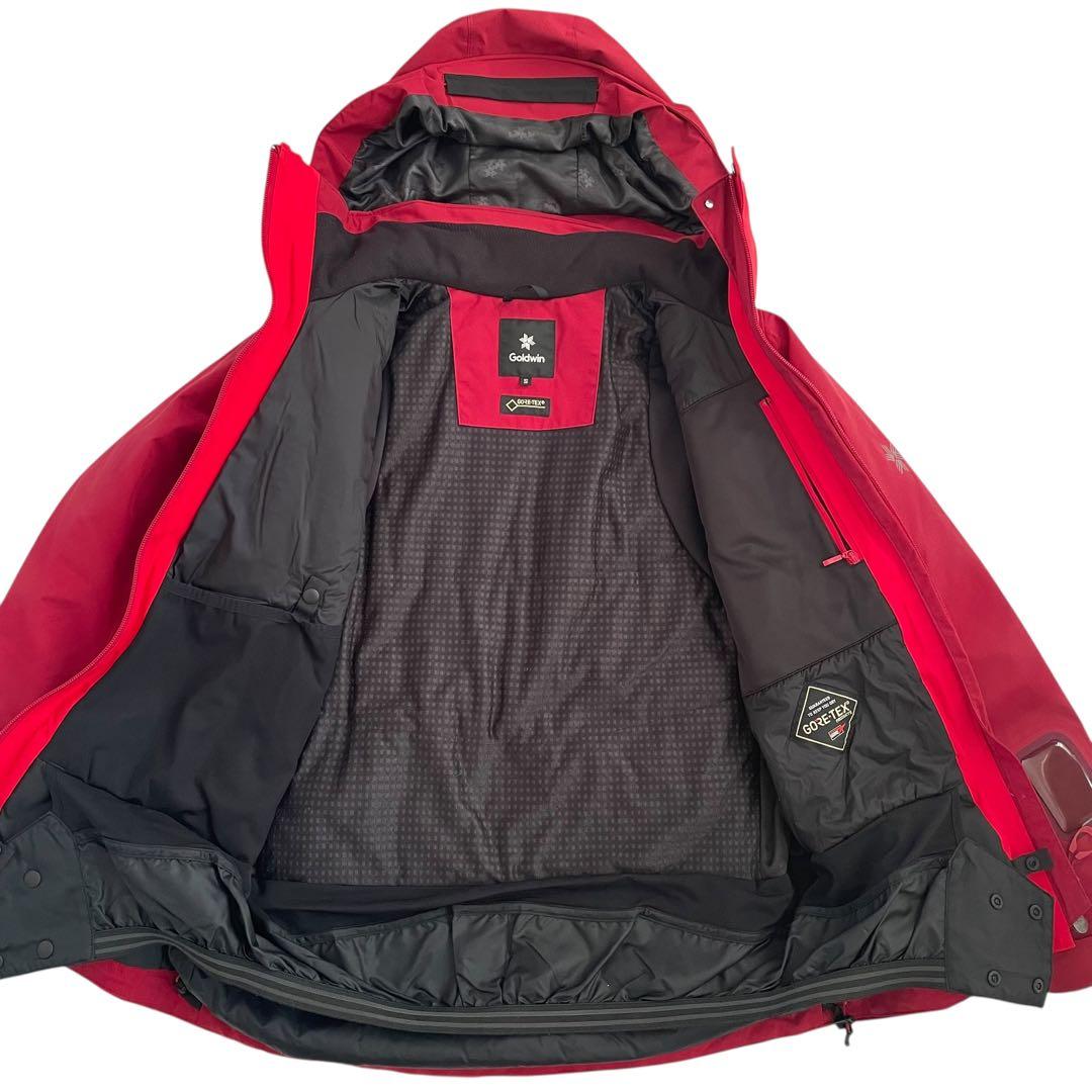 GOLDWIN GORE-TEX スキージャケット　赤