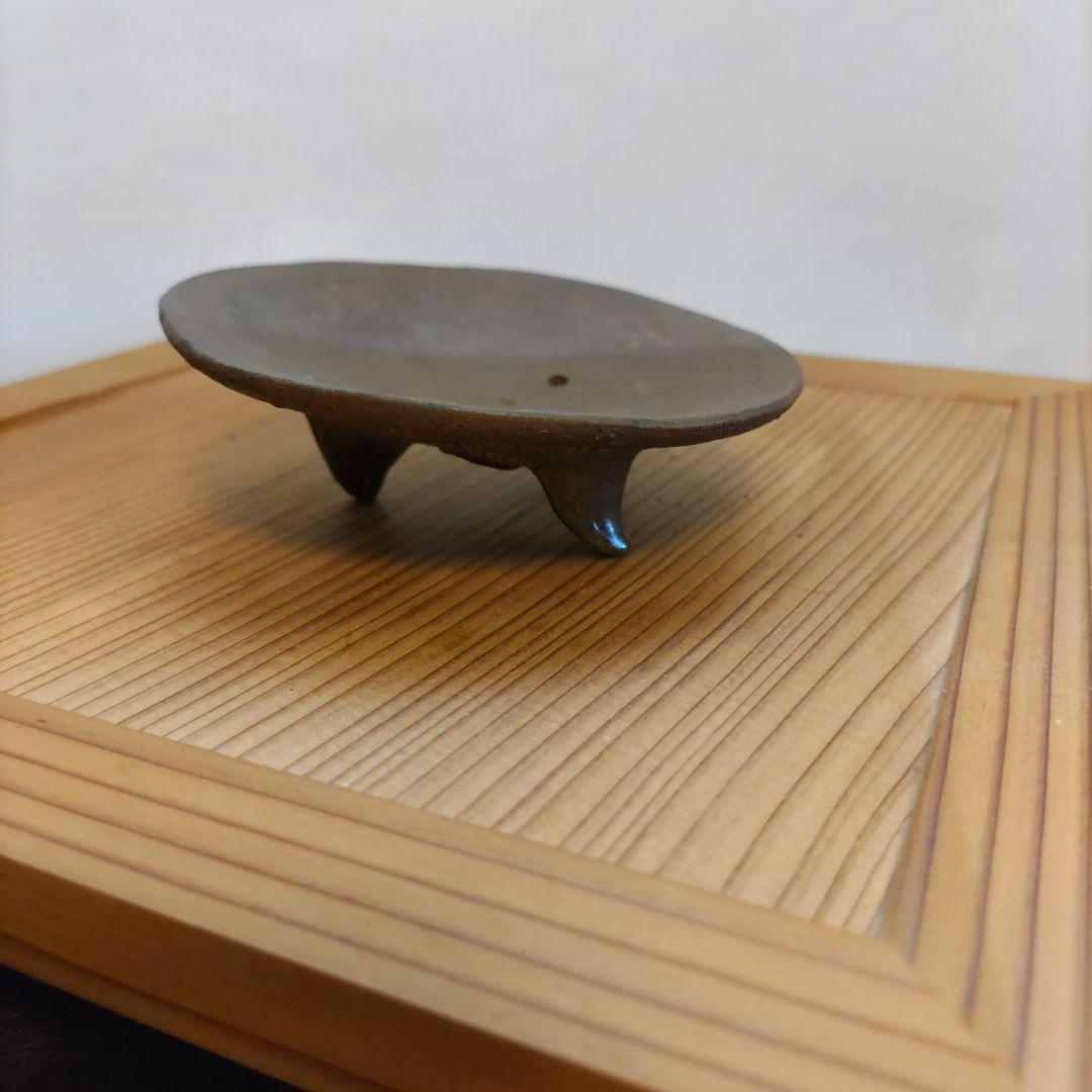 盆栽鉢 、植木鉢、名工丸山堂（松本重信）南蛮風真焼 狸面形絞出、急須の蓋、平鉢