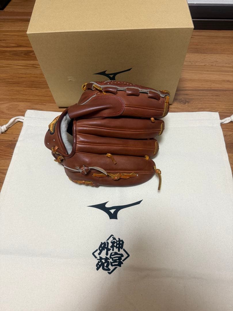 ミズノプロオーダーグローブ　硬式左投用