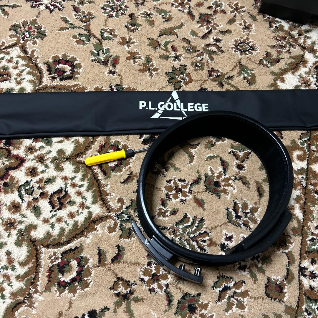 P.L. COLLEGE パワーベルト 黒