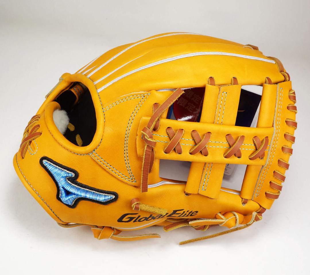 【グローバルエリート】 ダイバーシティブルー硬式用　内野手用　サイズ8