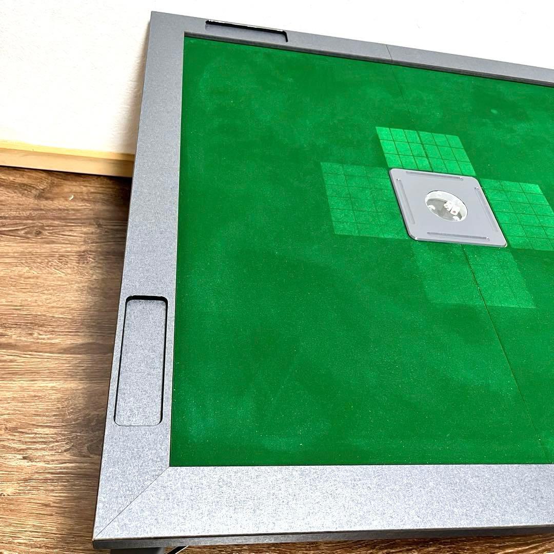 高さ2段階　佐藤美術工芸　麻雀卓　折りたたみ　ポータブル　麻雀セット　テーブル