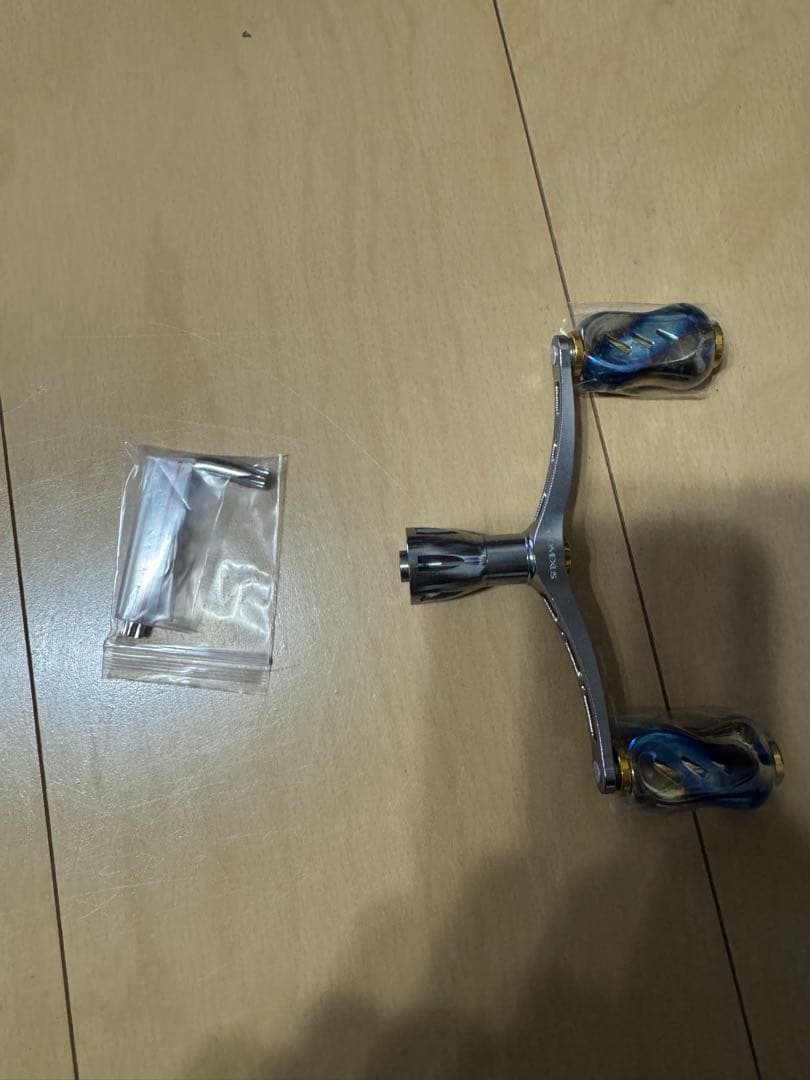 ゴメクサス 98mm ダブルハンドル ダイワ レグザ ルビアス　チタンゴールド