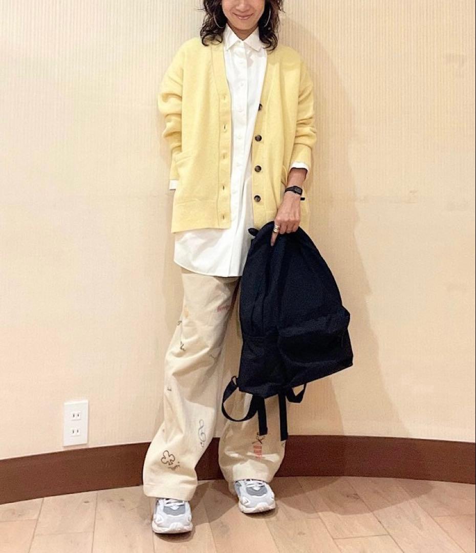 新品SHIPS Primary Navy Labelコットンビッグワイズシャツ