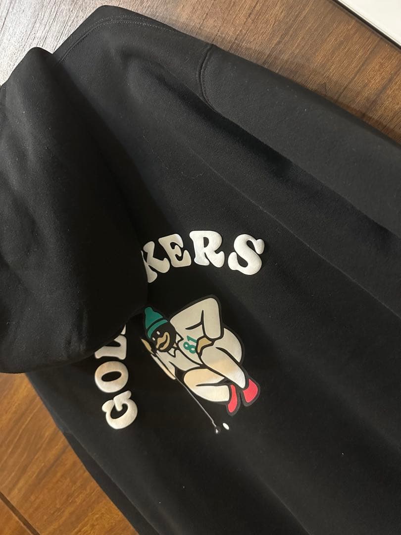 ゴルフィッカーズ フーディー パーカー ブラック XL