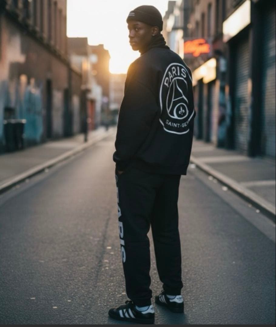 Paris Saint-Germain スウェットセットアップ　BLACK XL