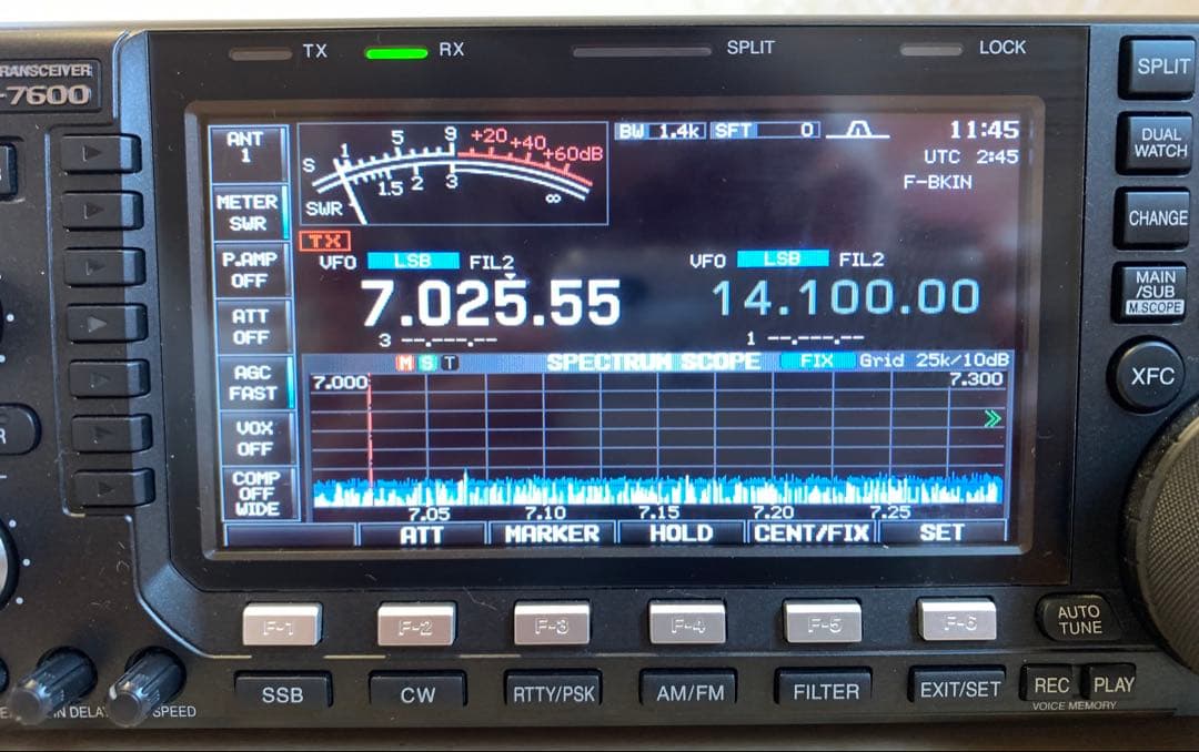 ICOM IC-7600 HF/50Mhz帯 アマチュア無線機