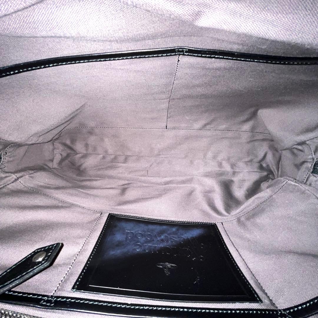 ★VIVIENNE WESTWOOD★2way レザーショルダーバッグ★黒★