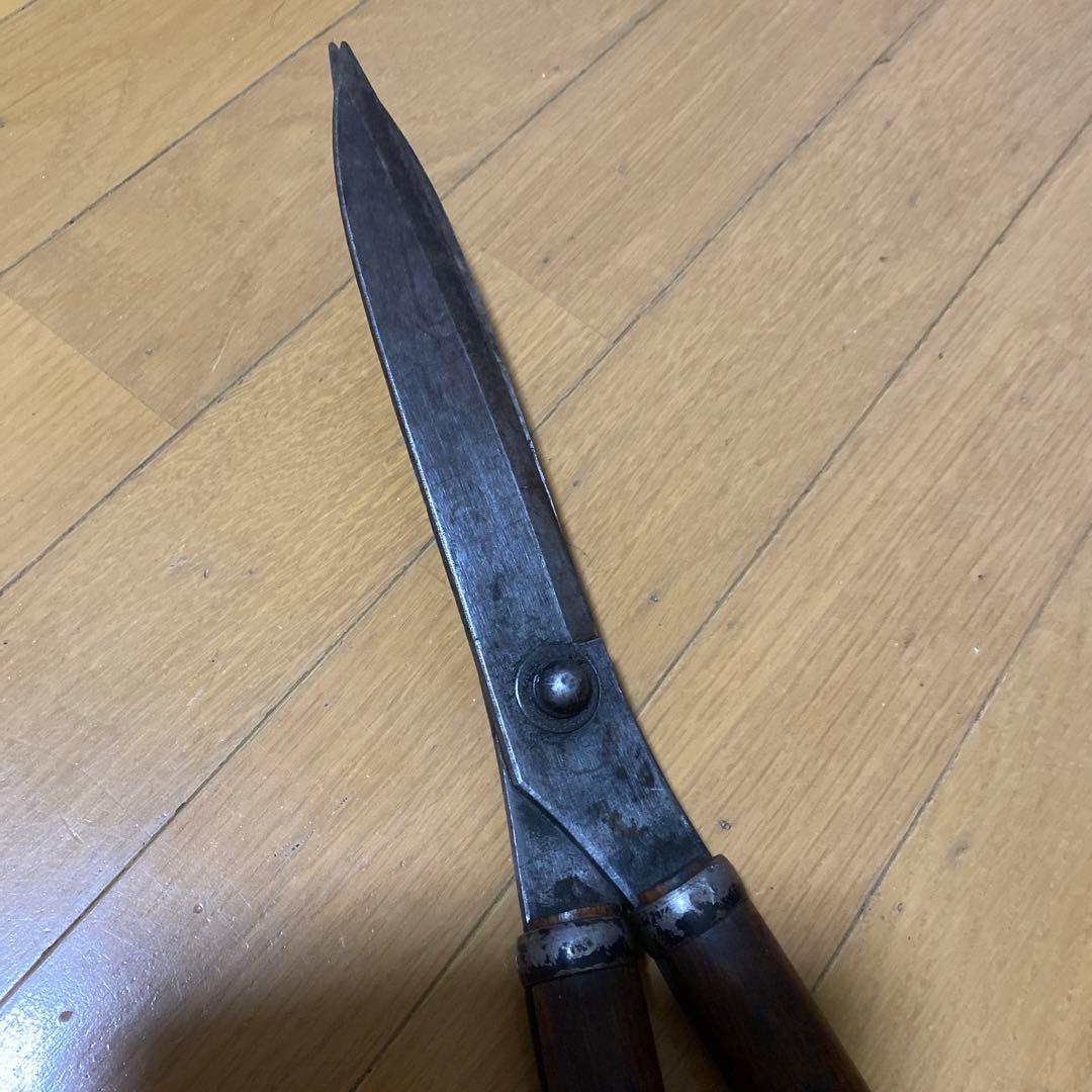 刈込鋏  越前特選　越前鍛冶 刈込ばさみ　古道具