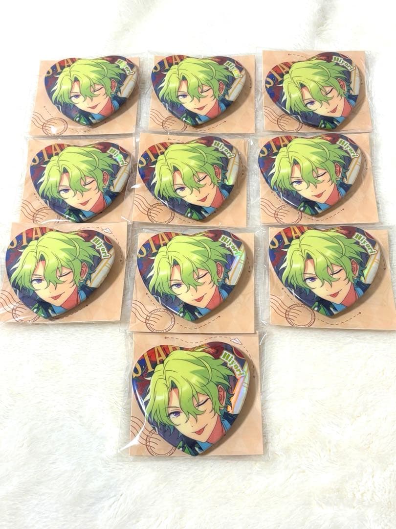 あんスタ ハート缶バッジTRIP アルバム　巴日和 10個セット