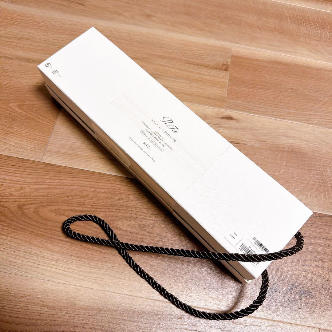 ReFa＊リファ ストレートアイロン プロ ホワイト