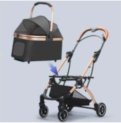 【訳あり】ペットカート 分離型 猫 犬 バギー 小型犬 多頭 軽量 コンパクト
