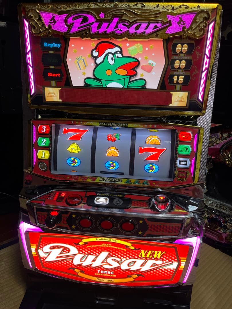 パチスロ実機　ニューパルサーSP3 不要機付き