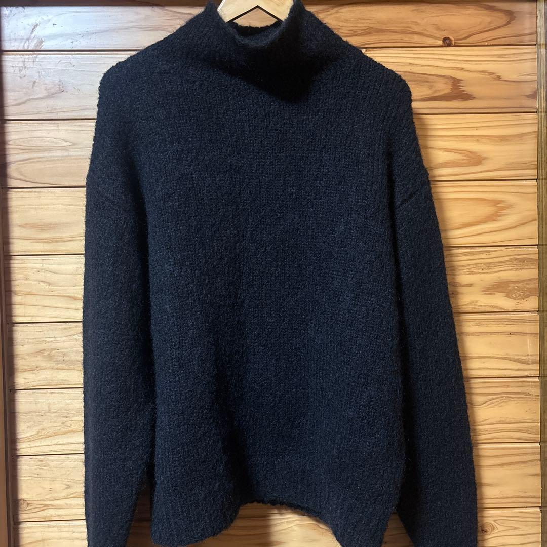 H BEAUTY&YOUTH / 24AW エアモヘヤ タートルネックニット