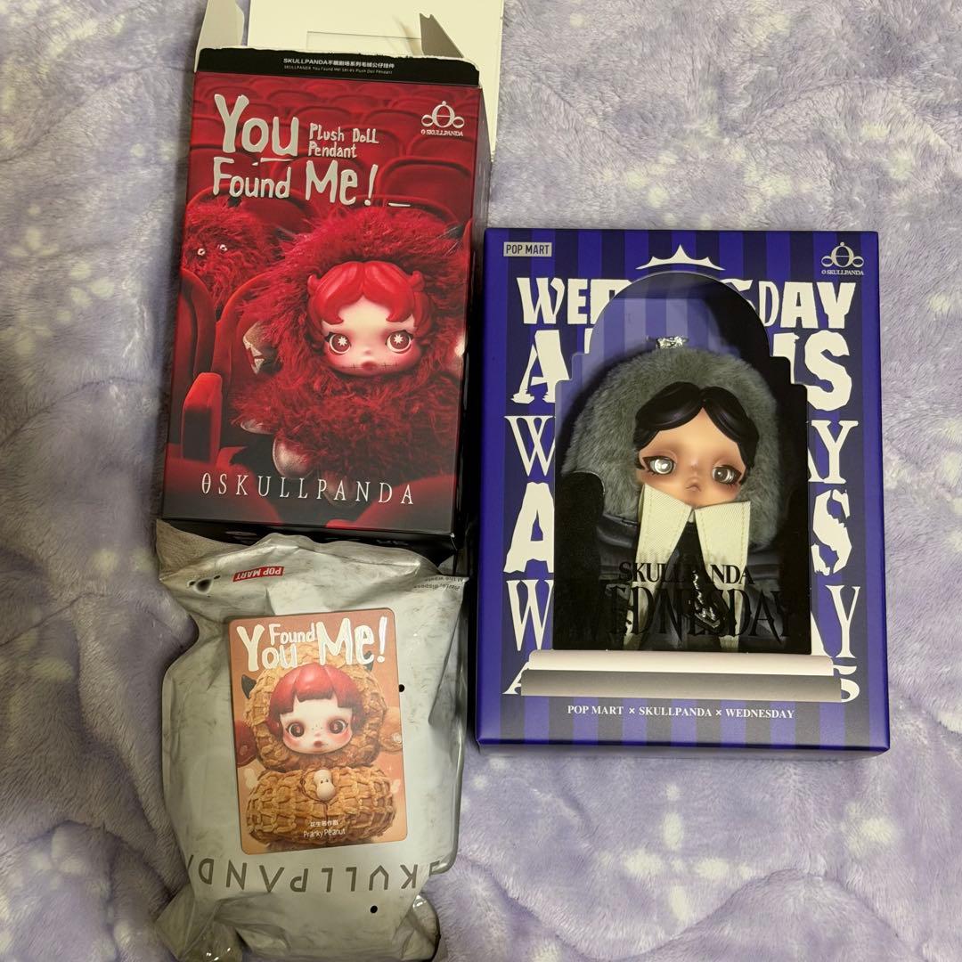 M*O様 SKULLPANDA×Wednesdayスカルパンダ You Foun