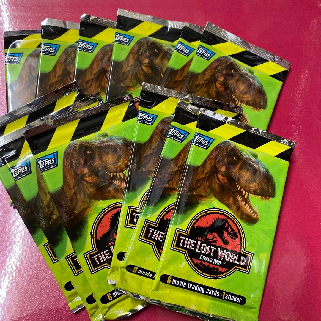 toppsジュラシック・パークシリーズ　THE LOST WORLD 12パック