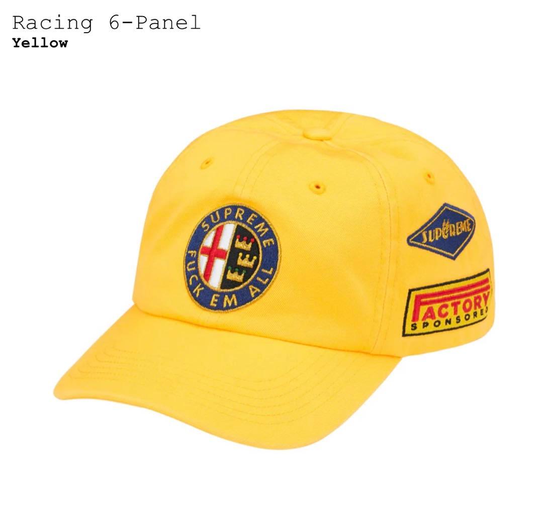 Supreme Racing 6-Panel Yellow イエロー 黄色 黄