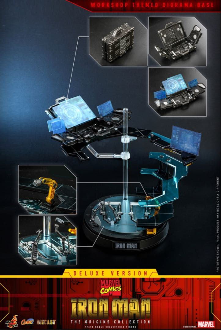 【ボーナスアクセ付】 マーベル・コミック　オリジンズ・コレクション　アイアンマン