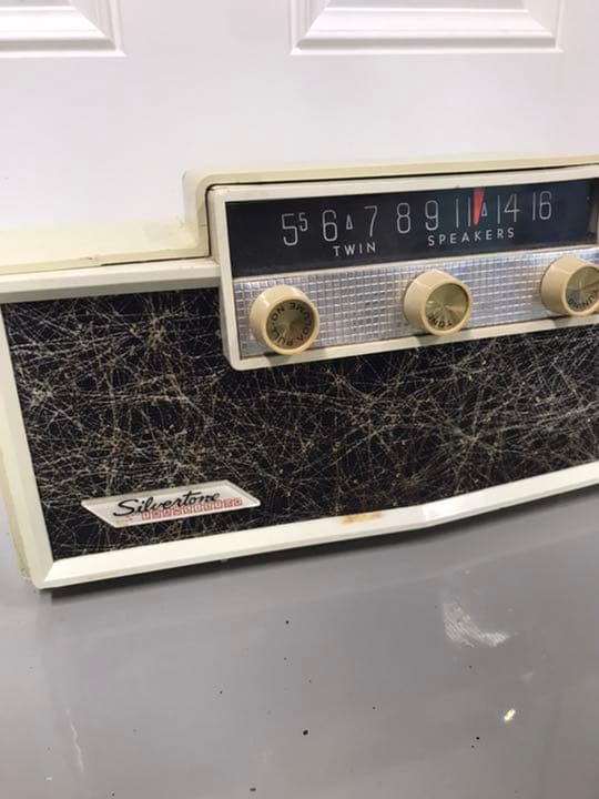 vintage 50s radio 激レア　オンブック品