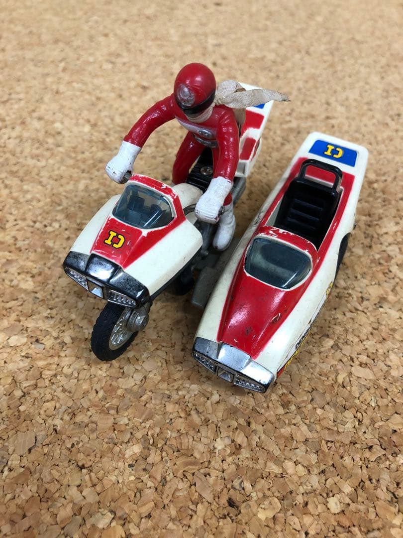 昭和レトロ　レア　電磁戦隊デンジマン　デンジマシーン　ポピニカ　超合金　ポピー